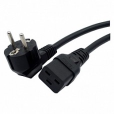 Кабель питания AC Power Cord, SCHUKO/C19, 250V, 10A - 6 ft.