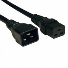 Кабель питания AC power cord, 20A, 12AWG (IEC-320-C19 to IEC-320-C20)
